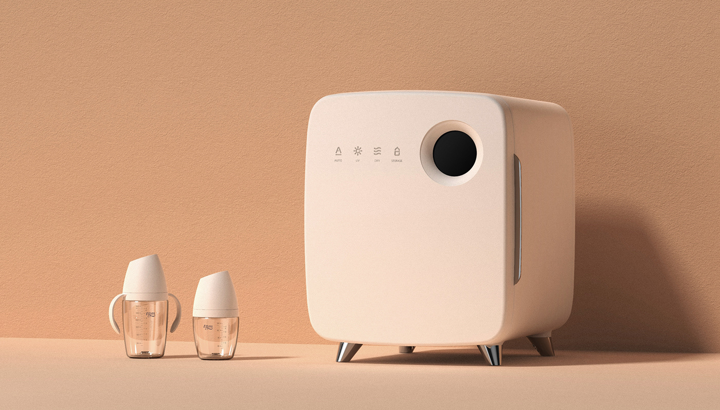 Baby bottle sterilizer，Maternal and infant products，product design，product design，