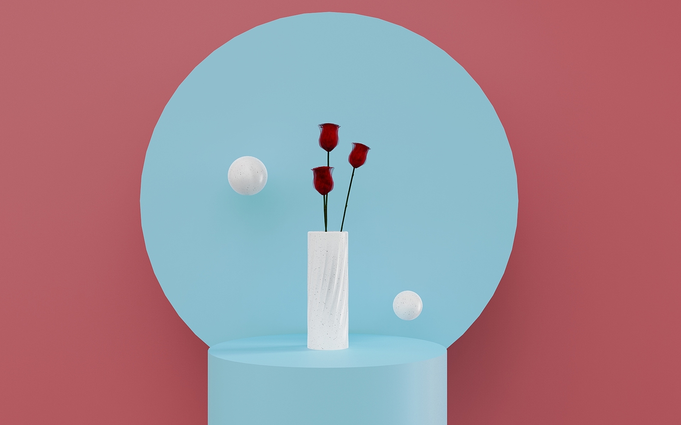 keyshot，vase，Render，