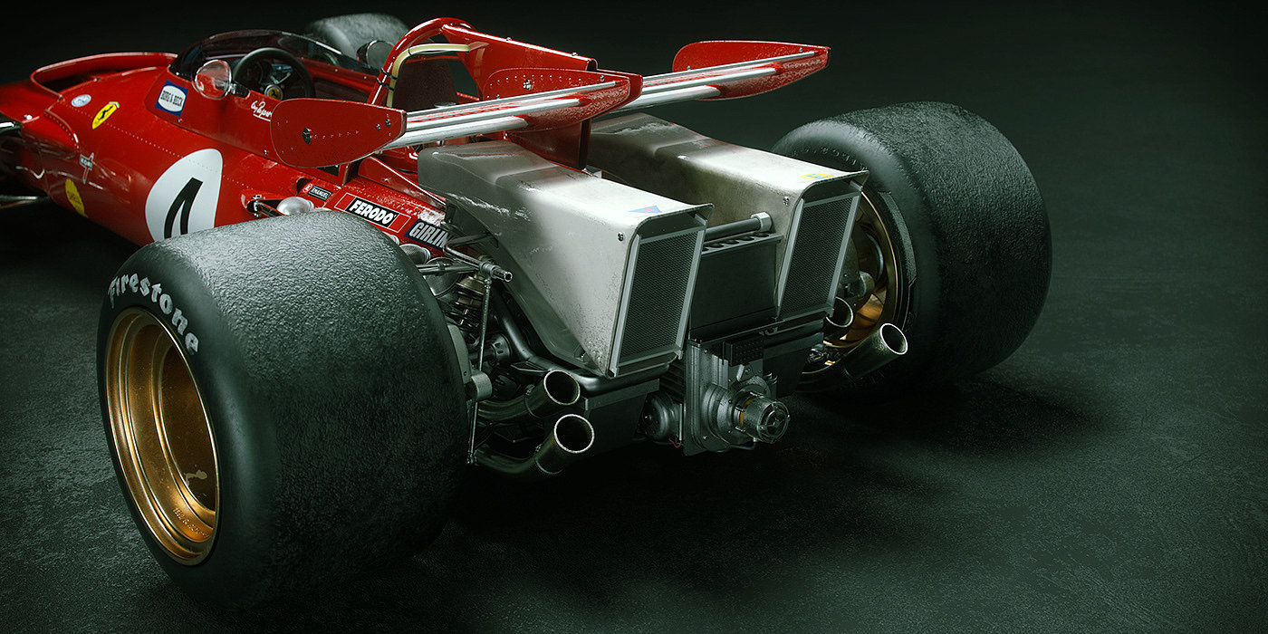 vehicle，racing，industrial design，Ferrari，