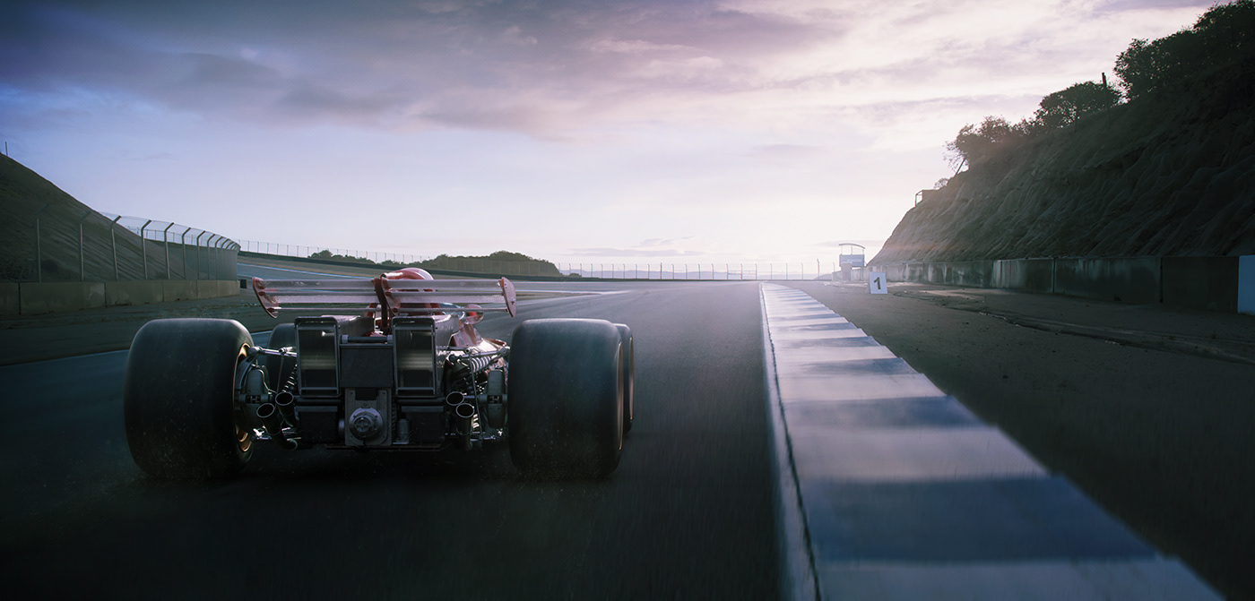 vehicle，racing，industrial design，Ferrari，