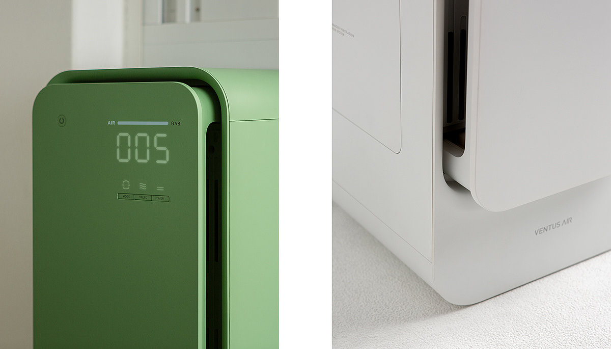 Household Electric Appliances，air cleaner，Water vent，product design，