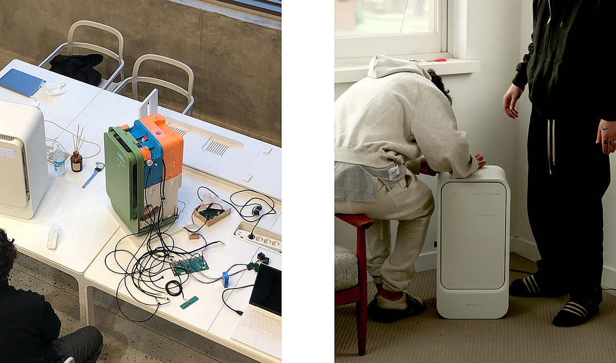 Household Electric Appliances，air cleaner，Water vent，product design，