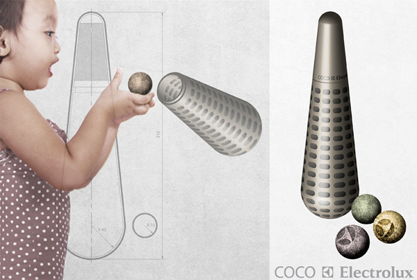 air cleaner，cocoa pod ，No electricity，Purification capsule，magnet，