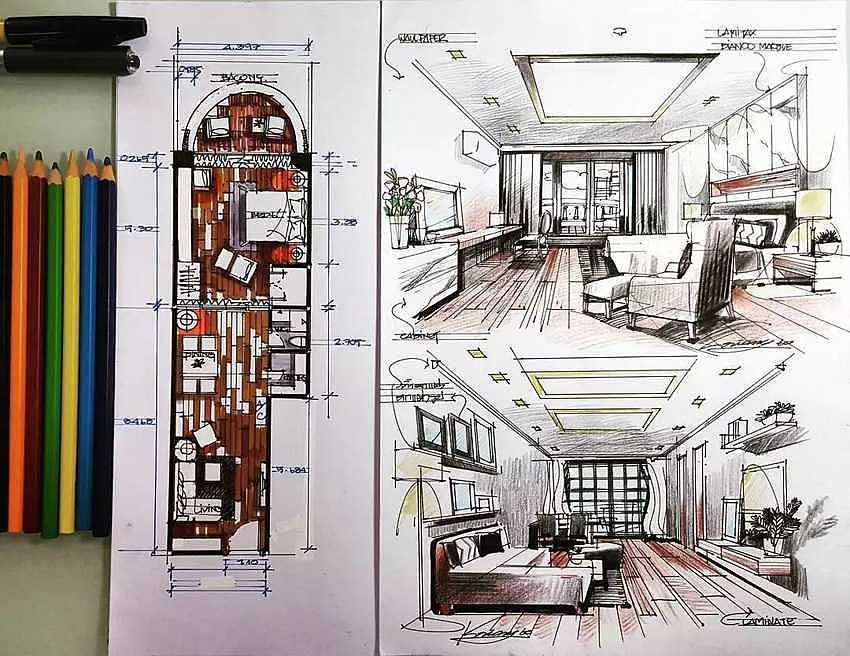 Residential space design，