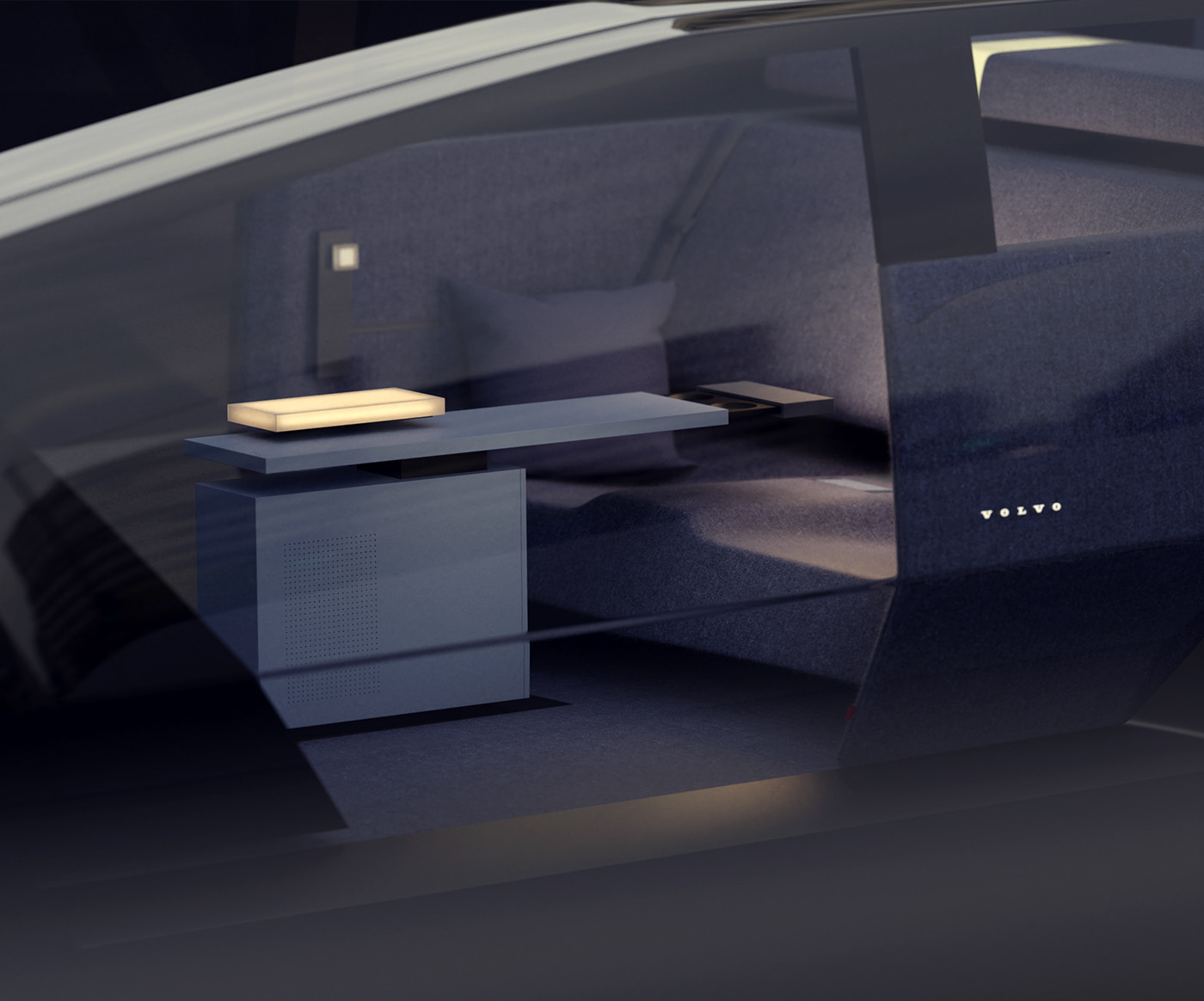 volvo，Box，Gothenburg Design Office，space，transparent，