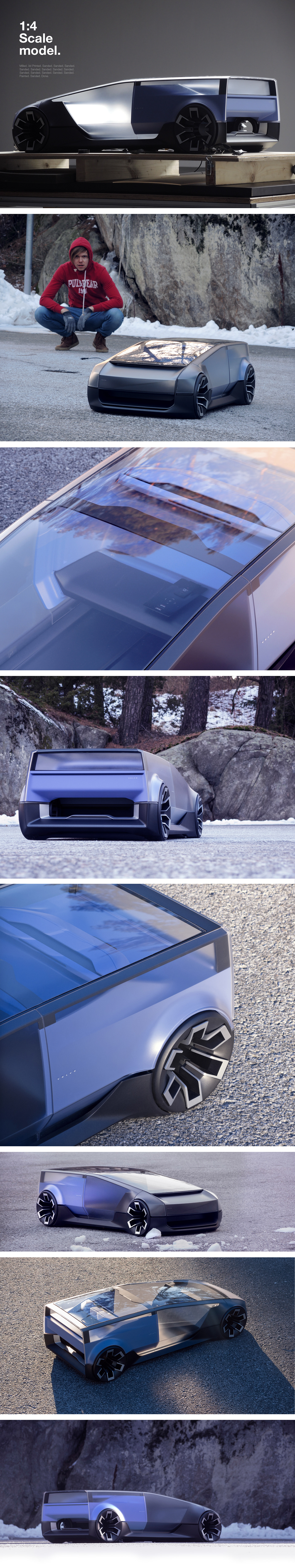 volvo，Box，Gothenburg Design Office，space，transparent，