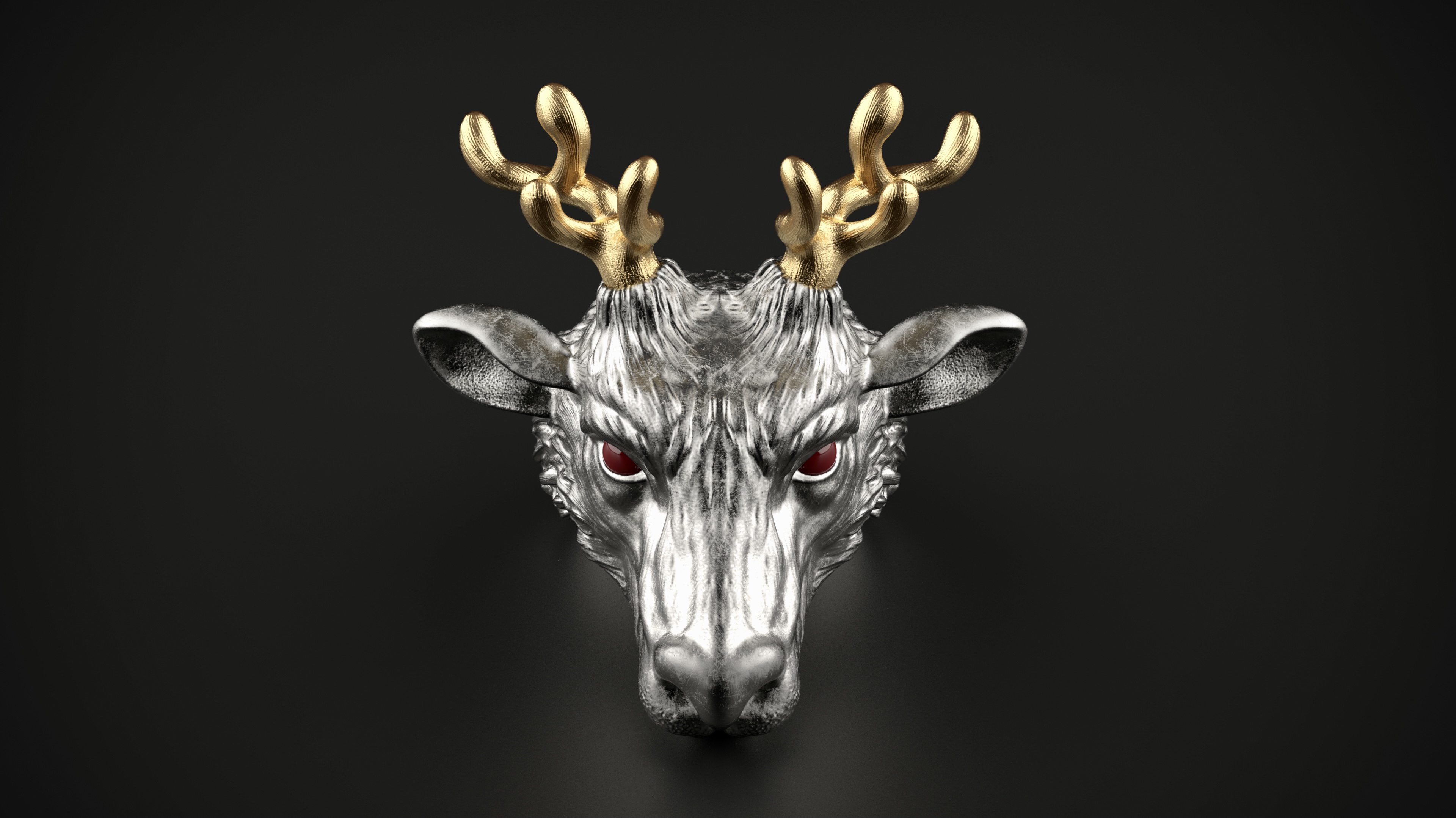 Zbrush，Ring，deer，sheep，