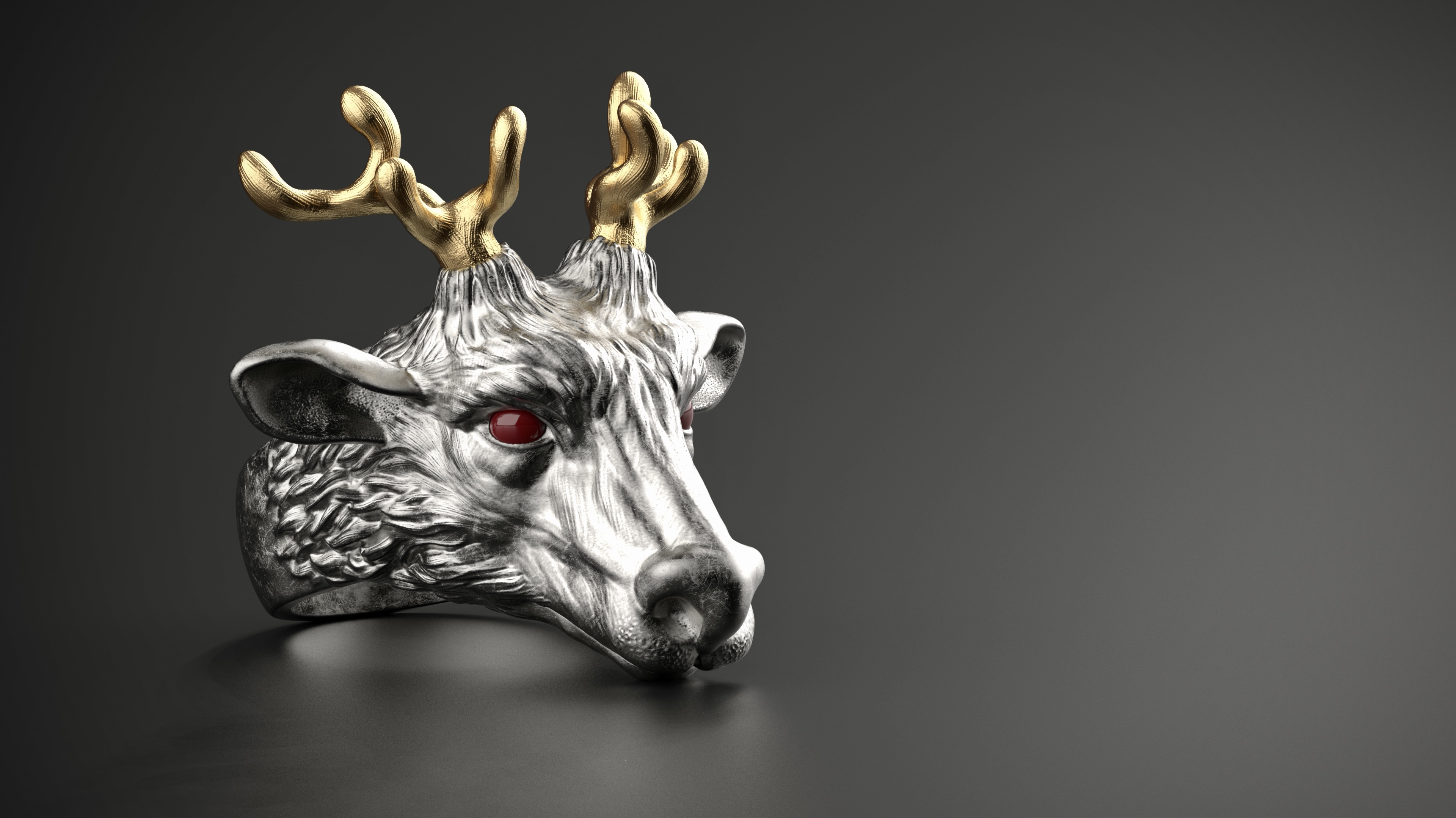 Zbrush，Ring，deer，sheep，