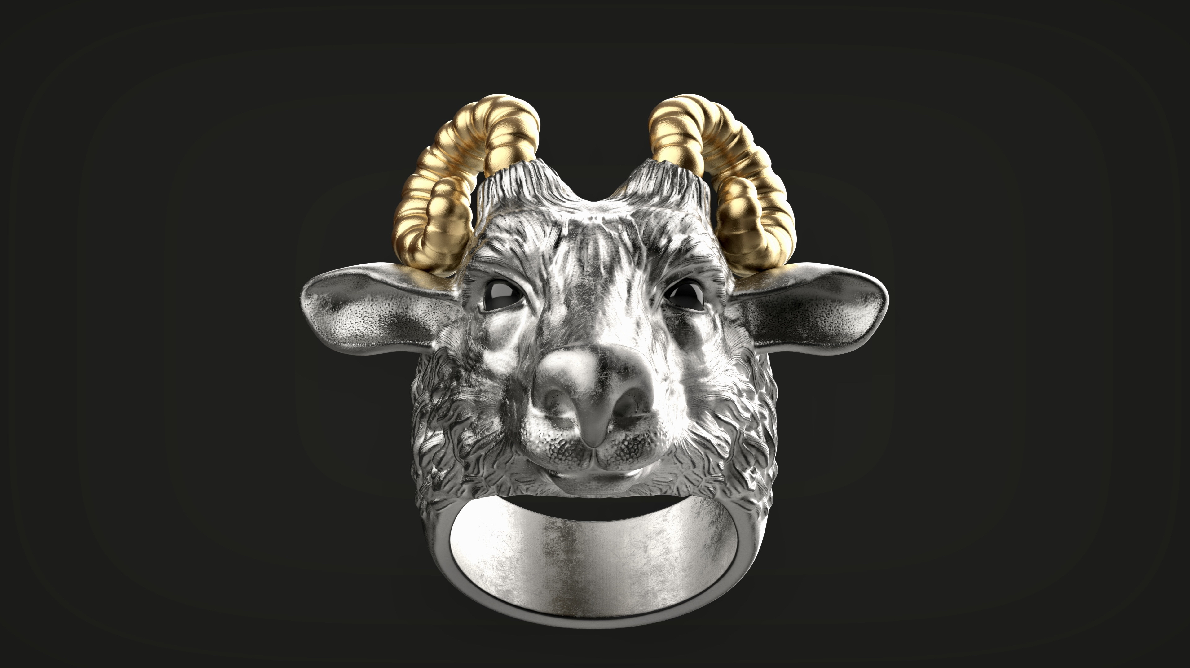 Zbrush，Ring，deer，sheep，