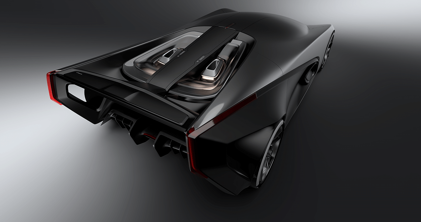 modeling，Automobile design，McLaren，