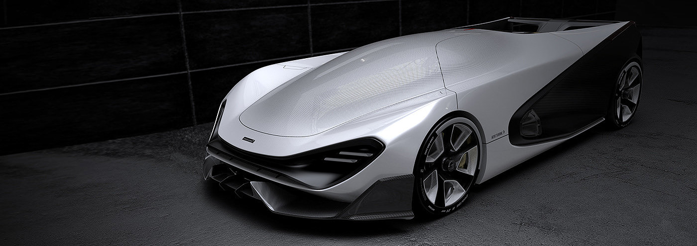 modeling，Automobile design，McLaren，