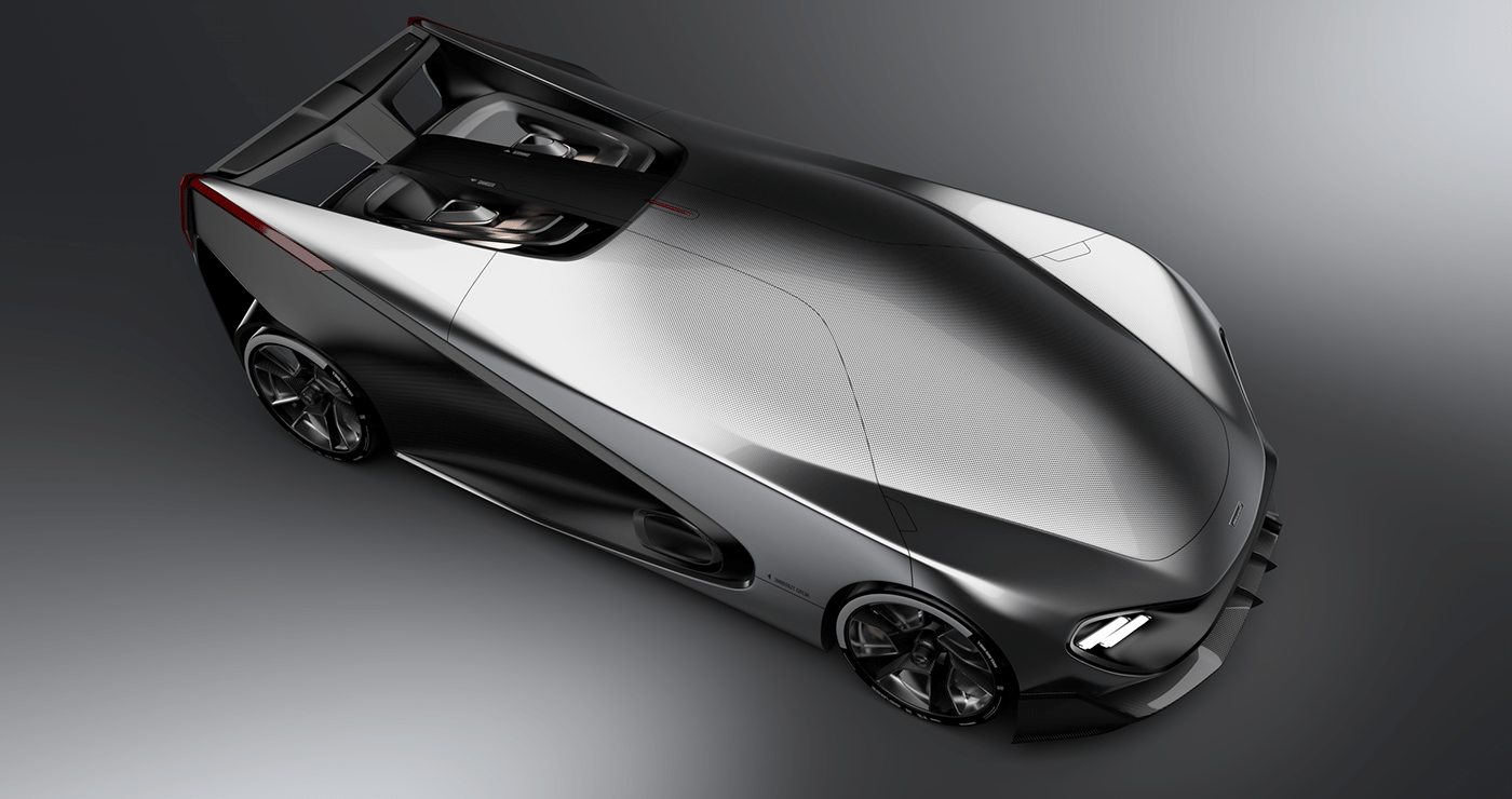 modeling，Automobile design，McLaren，