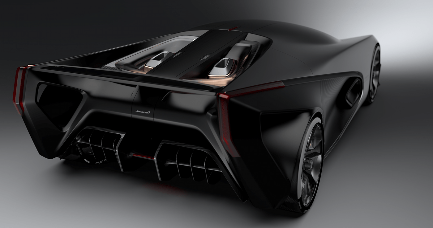 modeling，Automobile design，McLaren，