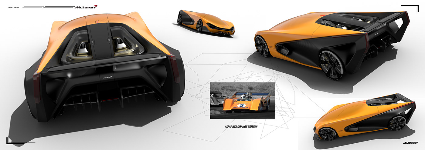 modeling，Automobile design，McLaren，