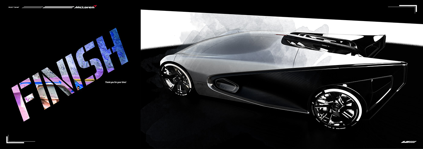 modeling，Automobile design，McLaren，