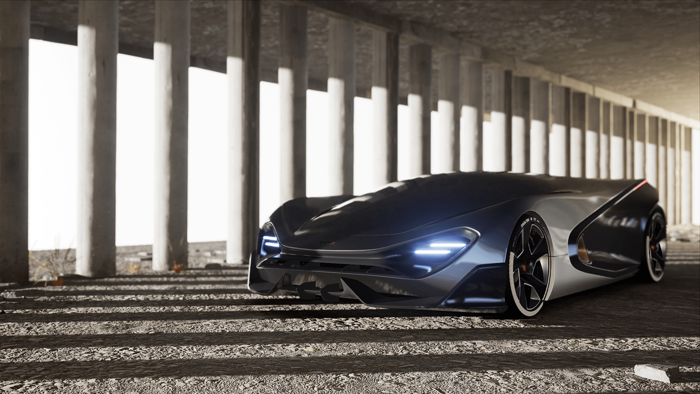 modeling，Automobile design，McLaren，