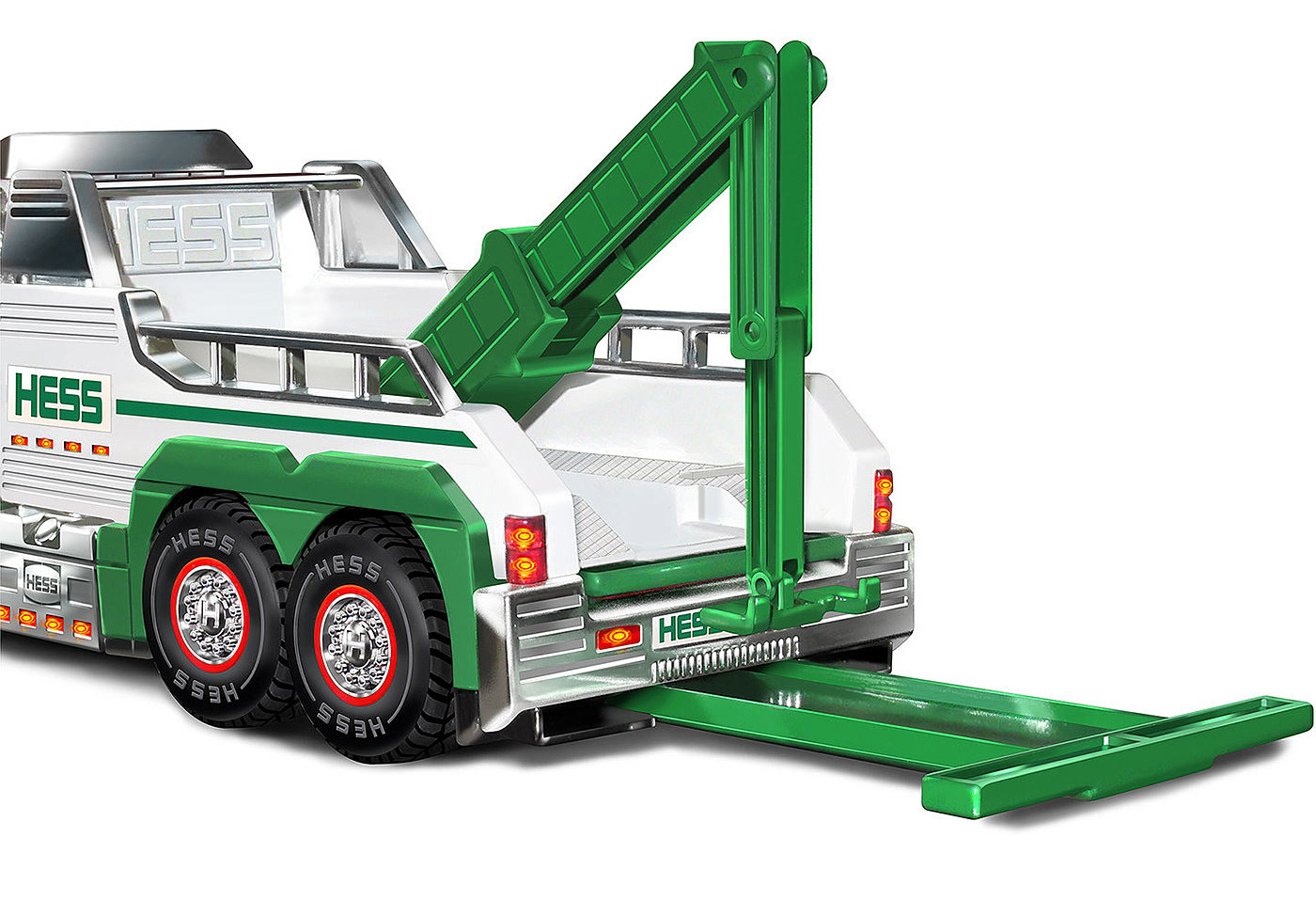 Toys，truck，green，HESS，illustration，