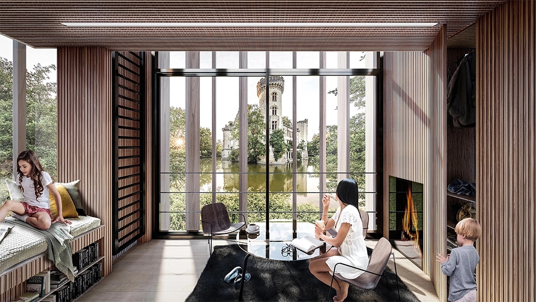 Tree House，suspension，Architectural design，house，