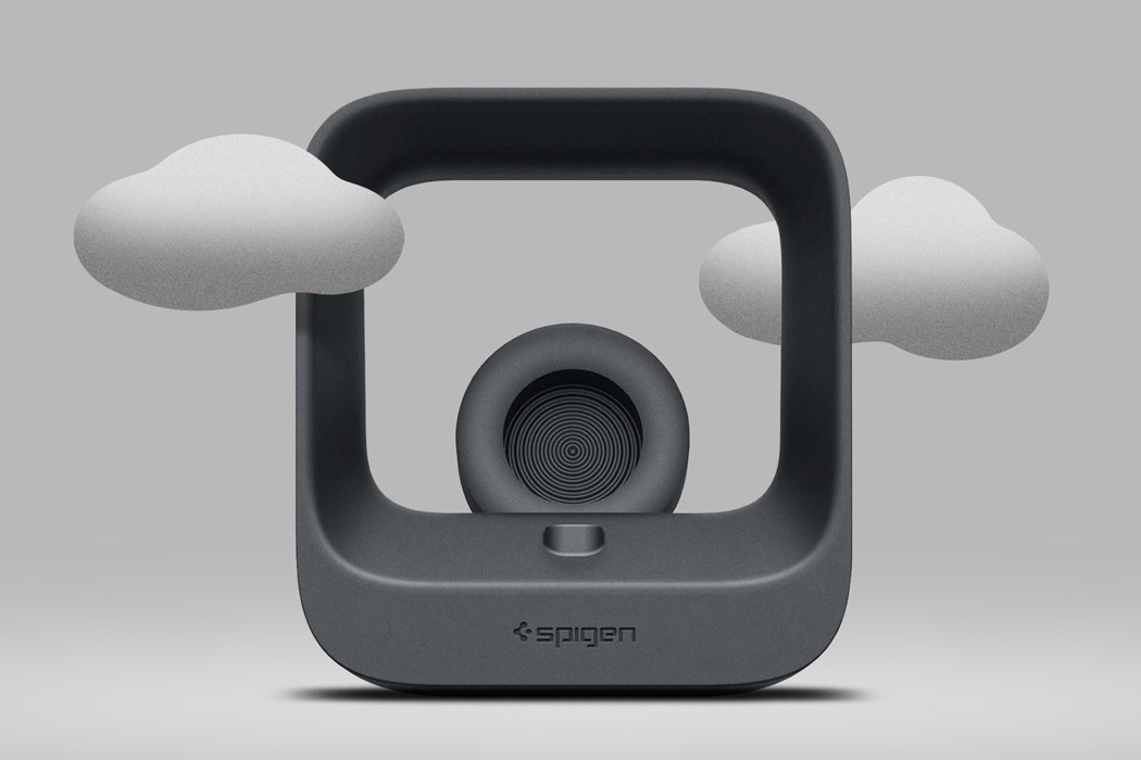 Charging base，Apple，Simplicity，black and white，