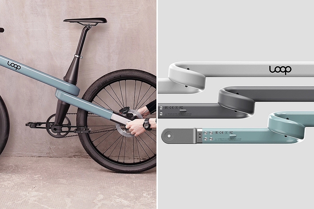 Bicycle，product design，City bike，Ring frame，
