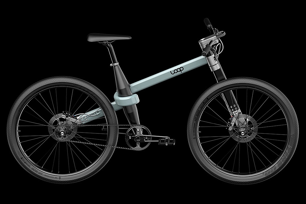 Bicycle，product design，City bike，Ring frame，