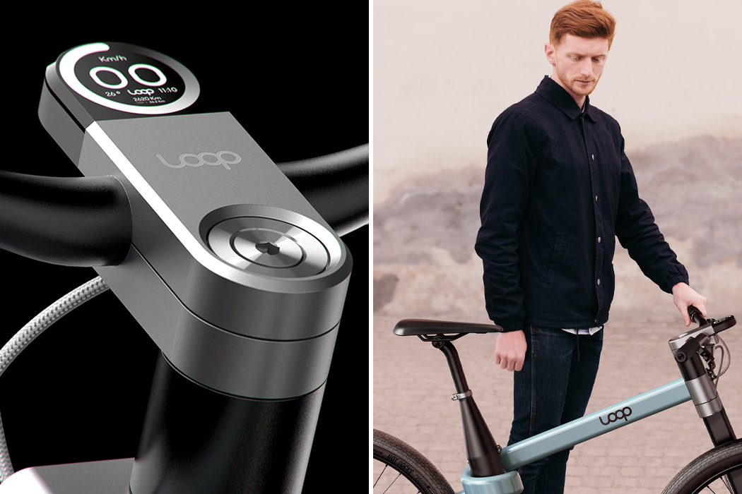 Bicycle，product design，City bike，Ring frame，