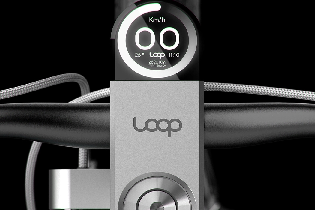 Bicycle，product design，City bike，Ring frame，