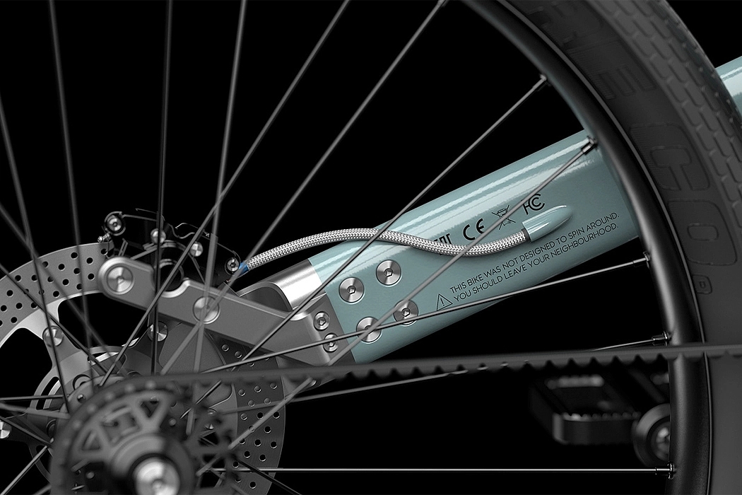 Bicycle，product design，City bike，Ring frame，