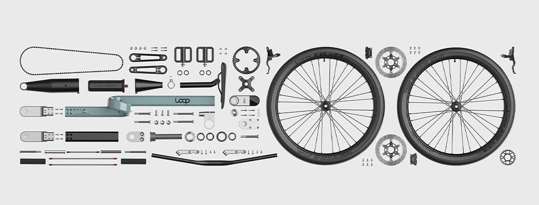 Bicycle，product design，City bike，Ring frame，