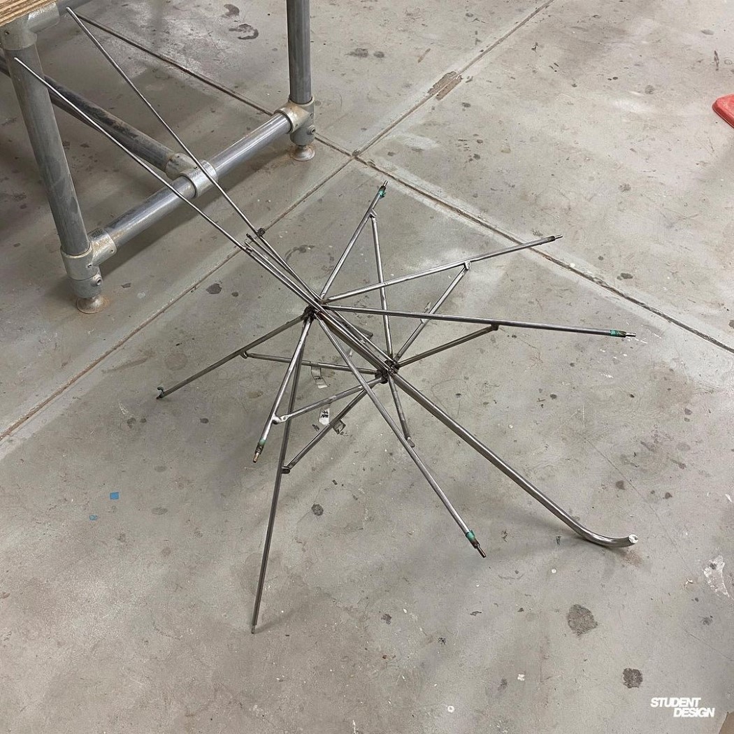 Umbrella，Folding chair，furniture，Hide And Seek，stainless steel，