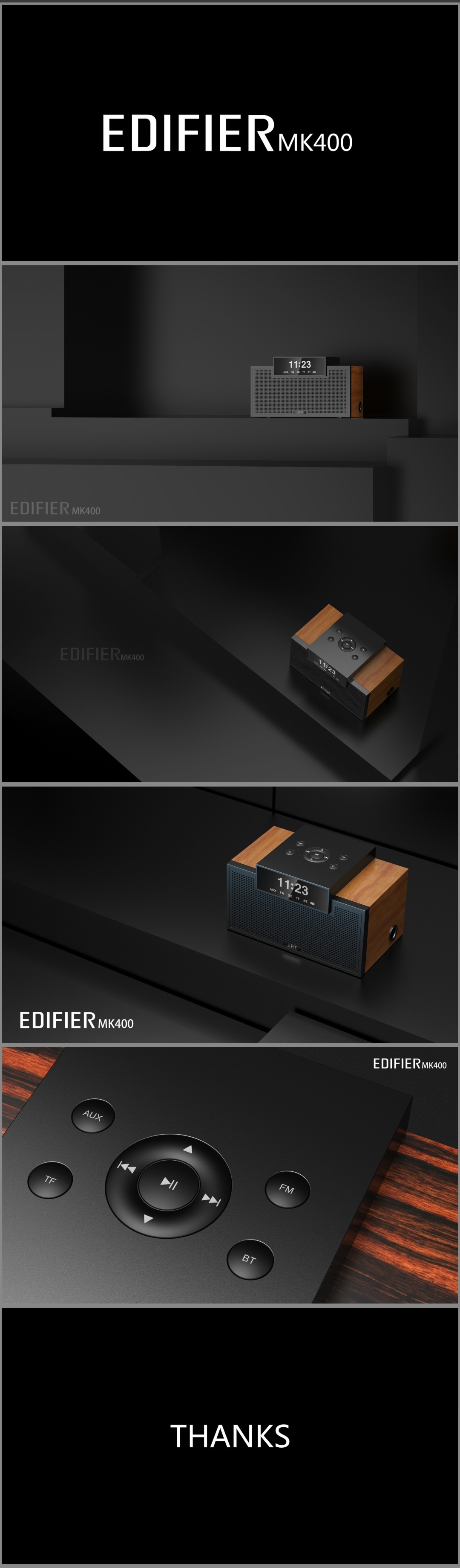 sound，Appearance design，