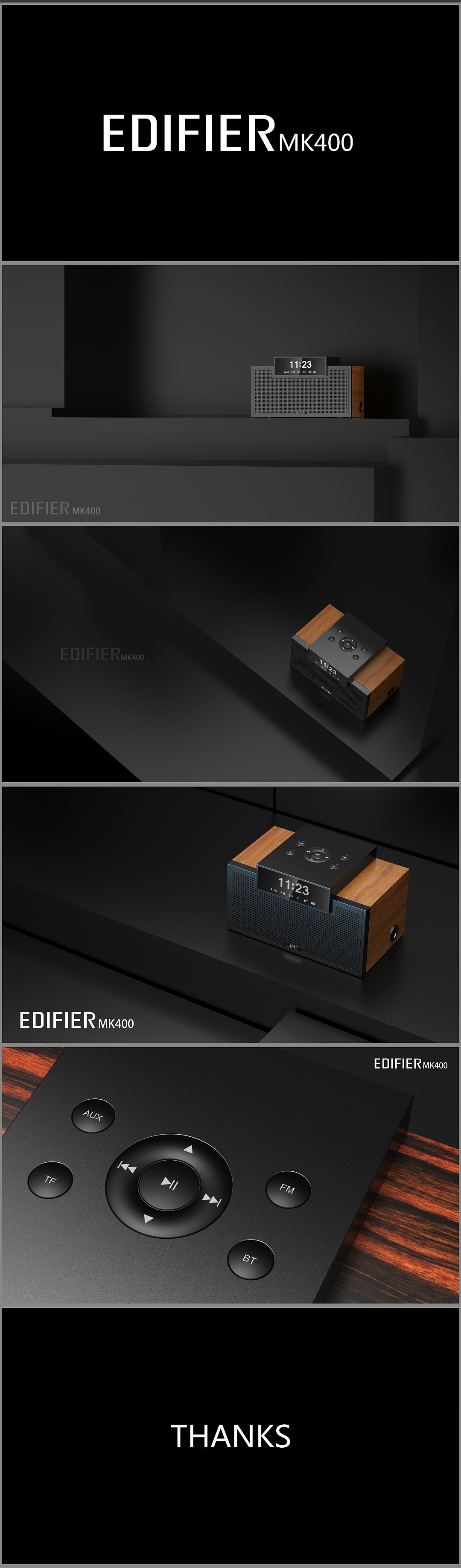 sound，Appearance design，