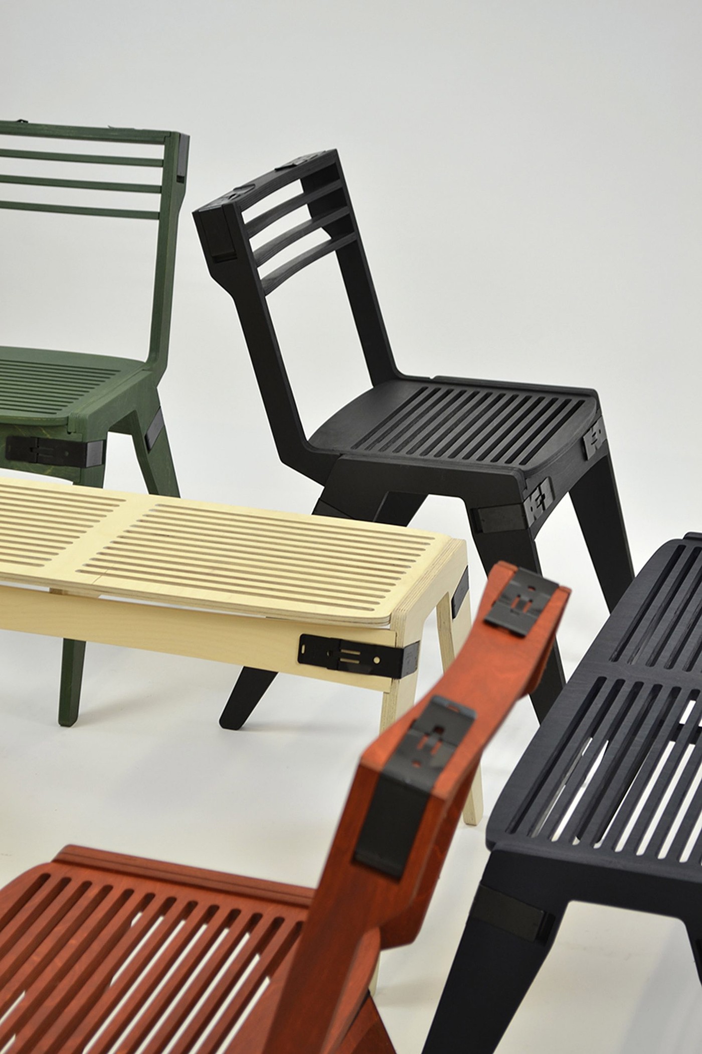 Modular furniture，Original series，Table，bench，