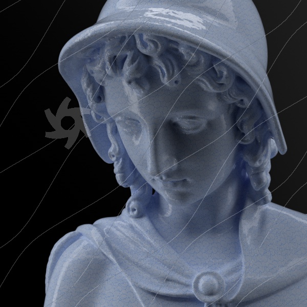 Polish，c4d，Gypsum material，Ceramic material，Metal material，