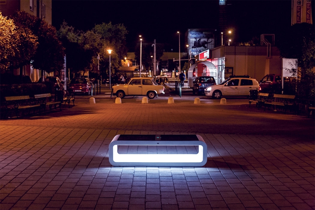 Intelligent bench，wifi，charge，Cuban Nano，