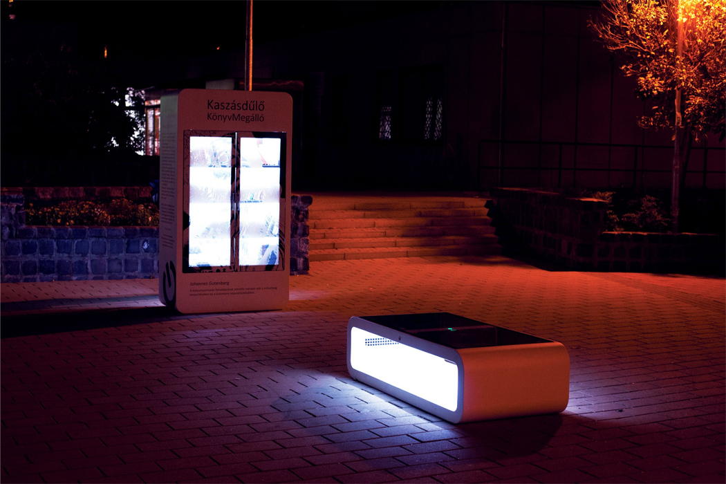 Intelligent bench，wifi，charge，Cuban Nano，