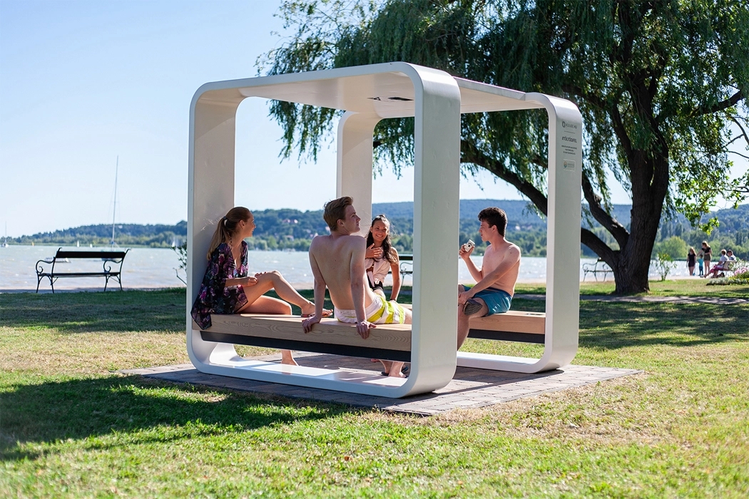 Intelligent bench，wifi，charge，Cuban Nano，