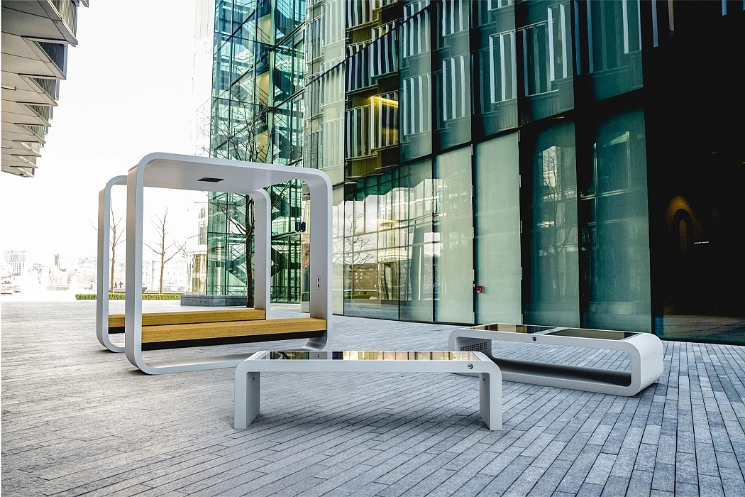 Intelligent bench，wifi，charge，Cuban Nano，