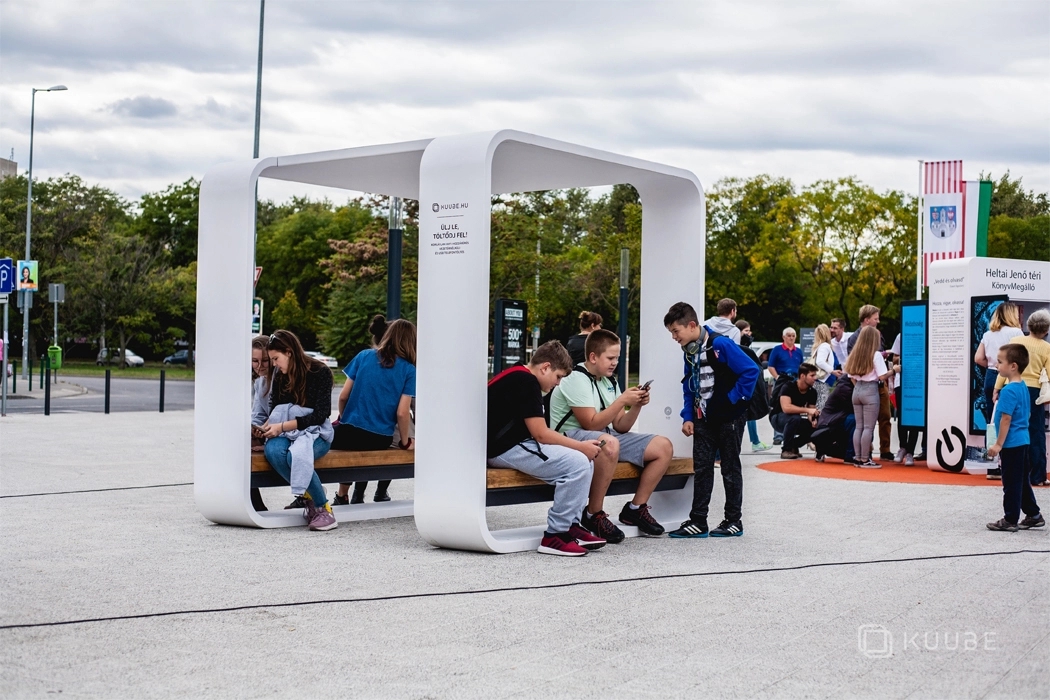 Intelligent bench，wifi，charge，Cuban Nano，