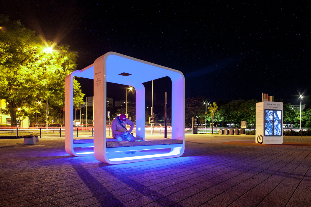 Intelligent bench，wifi，charge，Cuban Nano，