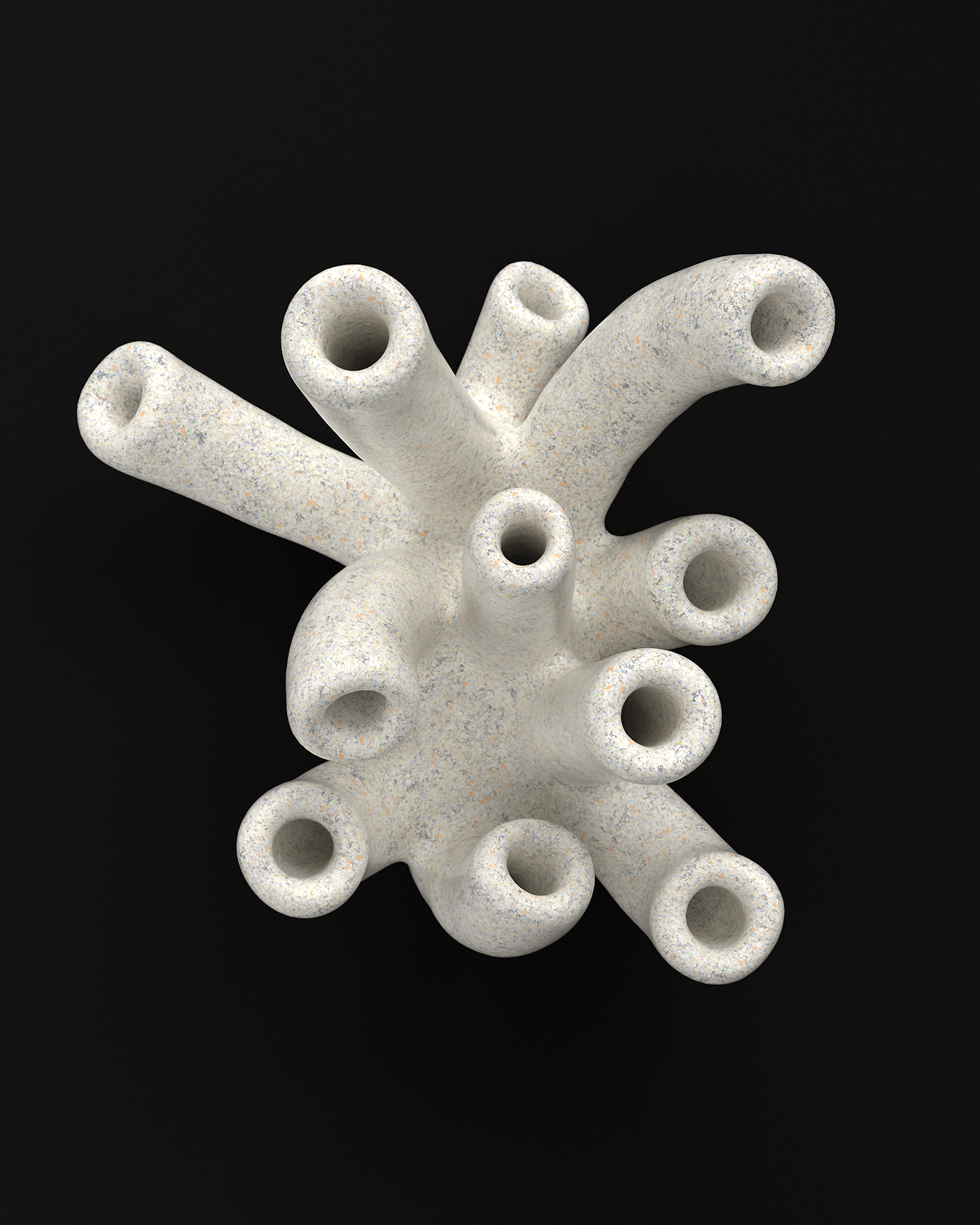 Organic ceramics，cinema4d，Artwork，pot，Redshift，