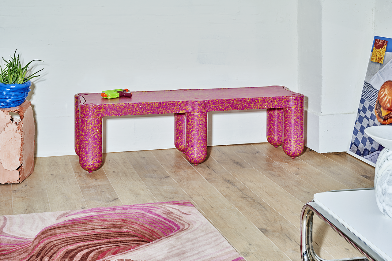 stool，Recyclable，circular，Rotational molding，