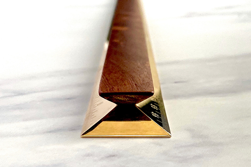 brass，ruler，Stationery，