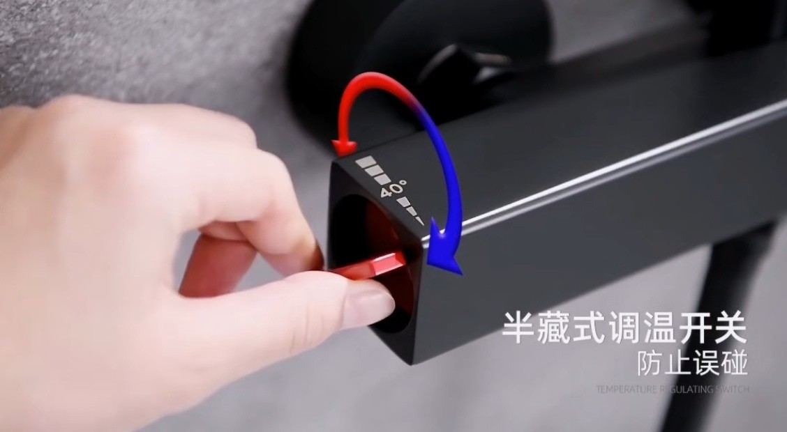 Kitchen and bathroom design，Thermostatic shower faucet，