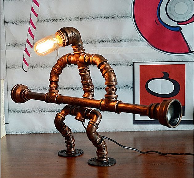 Tongg，Steampunk style，Retro，lamps and lanterns，