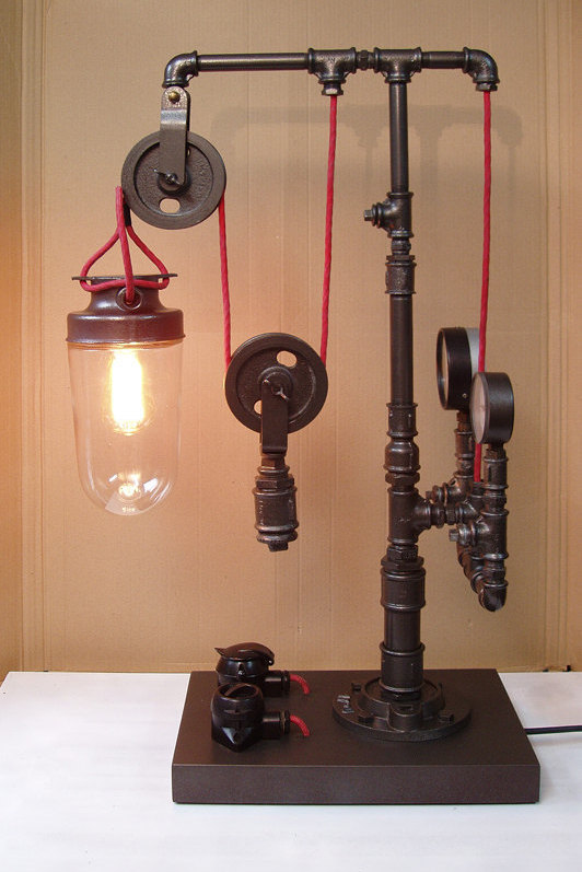 Tongg，Steampunk style，Retro，lamps and lanterns，