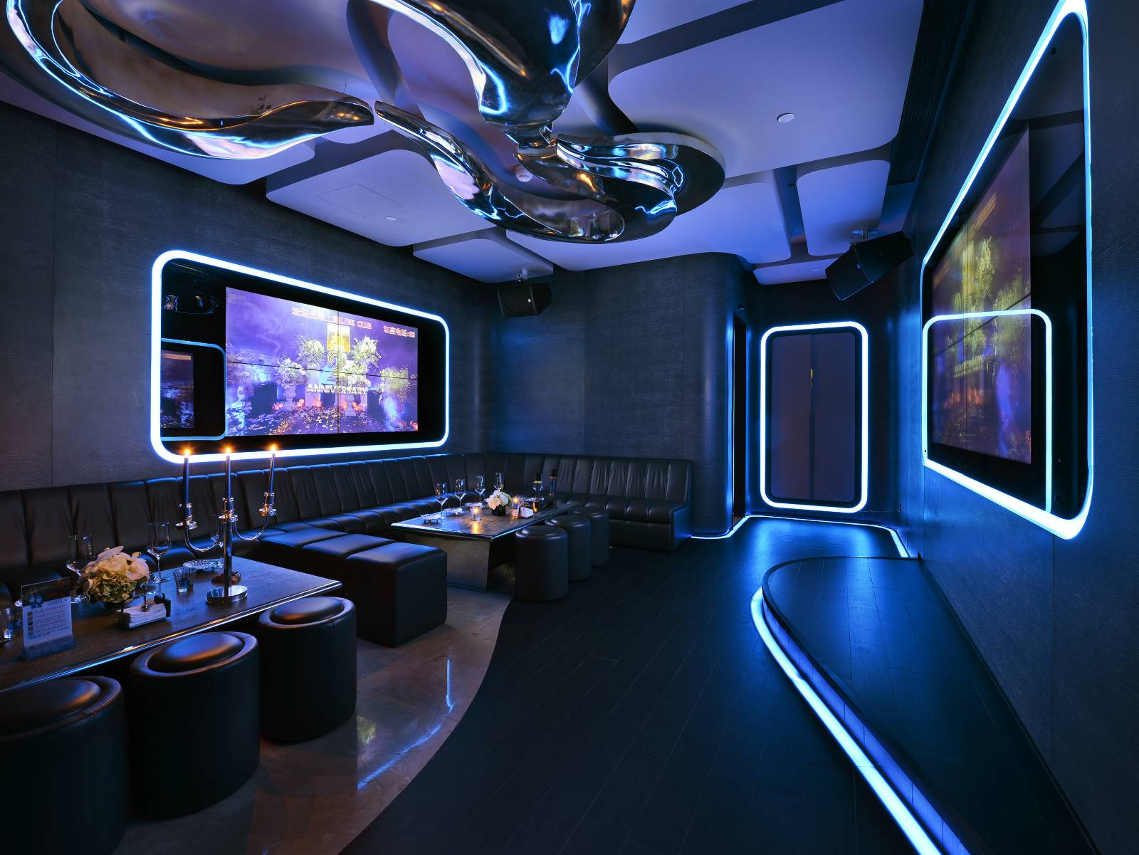 Interior design，KTV，Successful design competition，Design，environment，