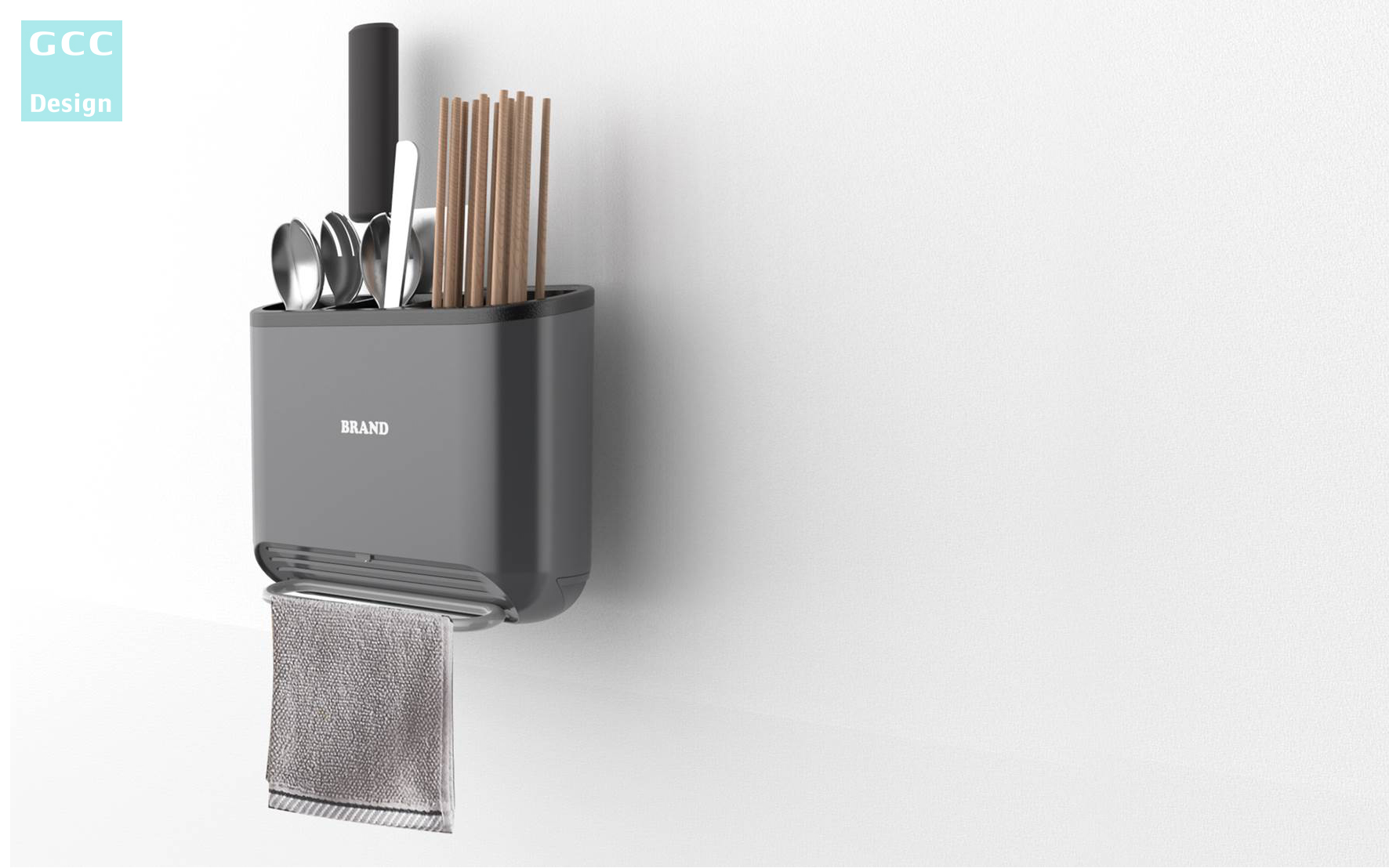 Kitchen storage，Chopstick cage，Wall hanging，Original design，