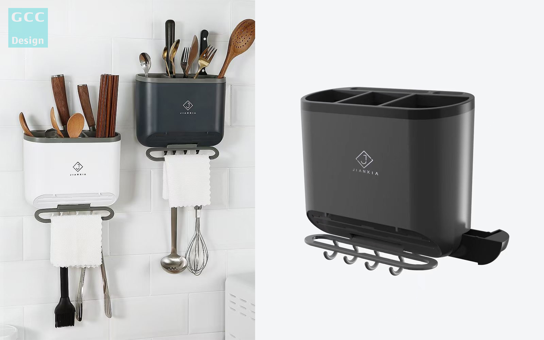 Kitchen storage，Chopstick cage，Wall hanging，Original design，