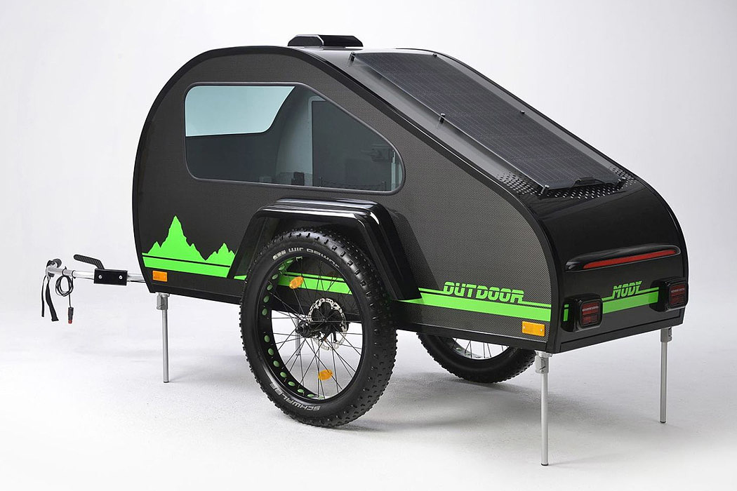 Bicycle，trailer，camping，Single，